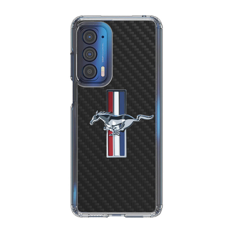 Ford Mustang GT Carbon Fibre Motorola Edge 2021 Case