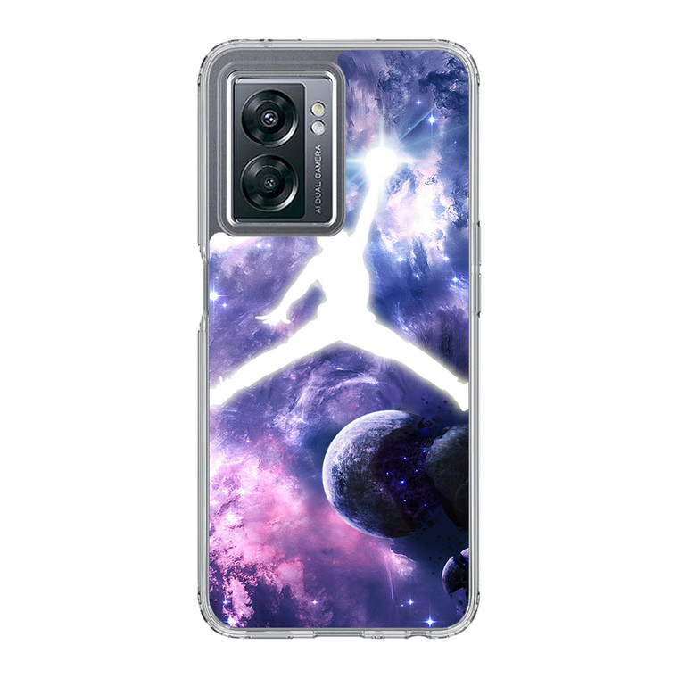 Michael Jordan In Galaxy Nebula OnePlus Nord N300 5G Case