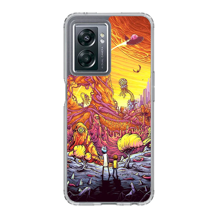 Rick and Morty Alien Planet OnePlus Nord N300 5G Case