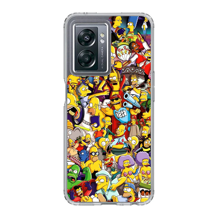 The Simpsons Characters OnePlus Nord N300 5G Case