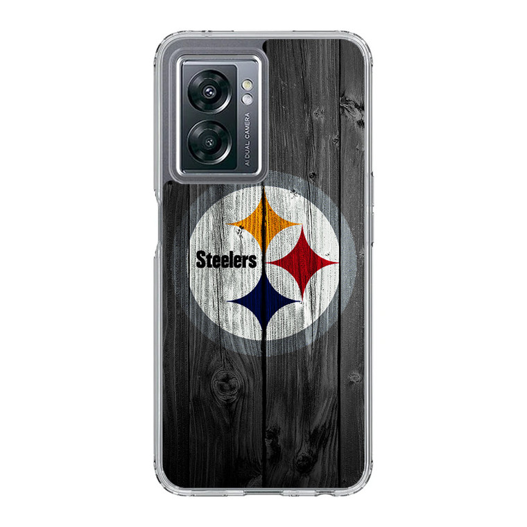 Pittsburgh Steelers Wood OnePlus Nord N300 5G Case