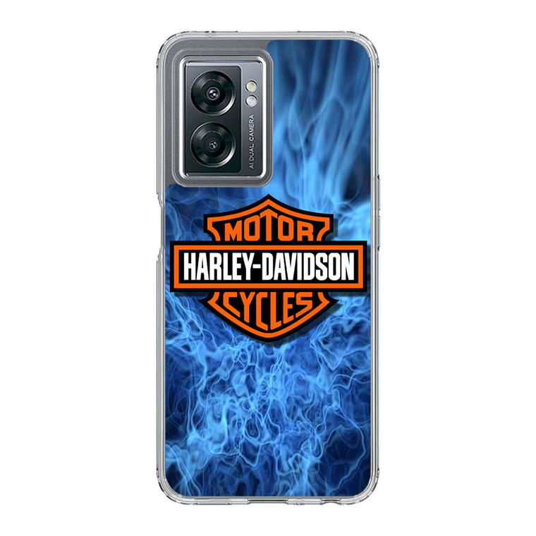 Harley Davidson Blue Flame OnePlus Nord N300 5G Case