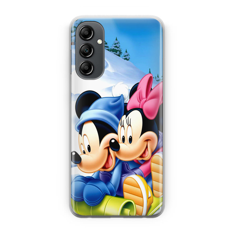 Mickey Mouse and Minnie Mouse Samsung Galaxy A14 5G Case