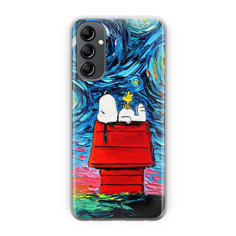 Snoopy Starry Night Van Gogh Samsung Galaxy A14 5G Case