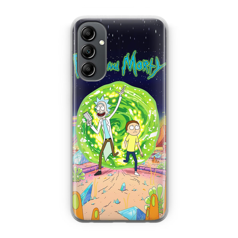 Rick and Morty Poster Samsung Galaxy A14 5G Case