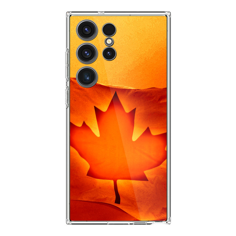 Flags Of Canada Samsung Galaxy S23 Ultra Case
