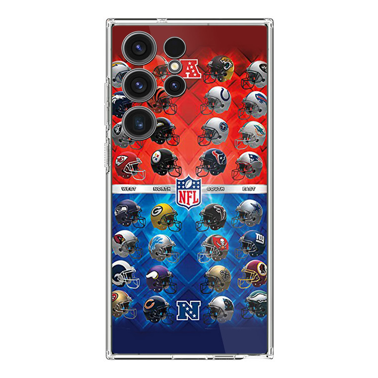 NFL Football Helmets Official Samsung Galaxy S23 Ultra Case