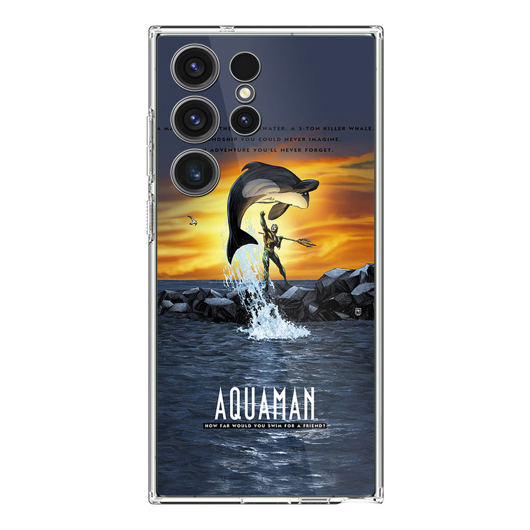 Aquaman Poster Samsung Galaxy S23 Ultra Case