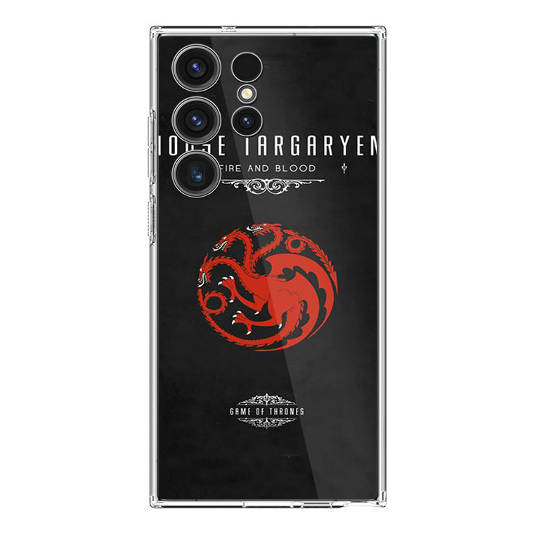 Game Of Thrones - house targaryen Samsung Galaxy S23 Ultra Case