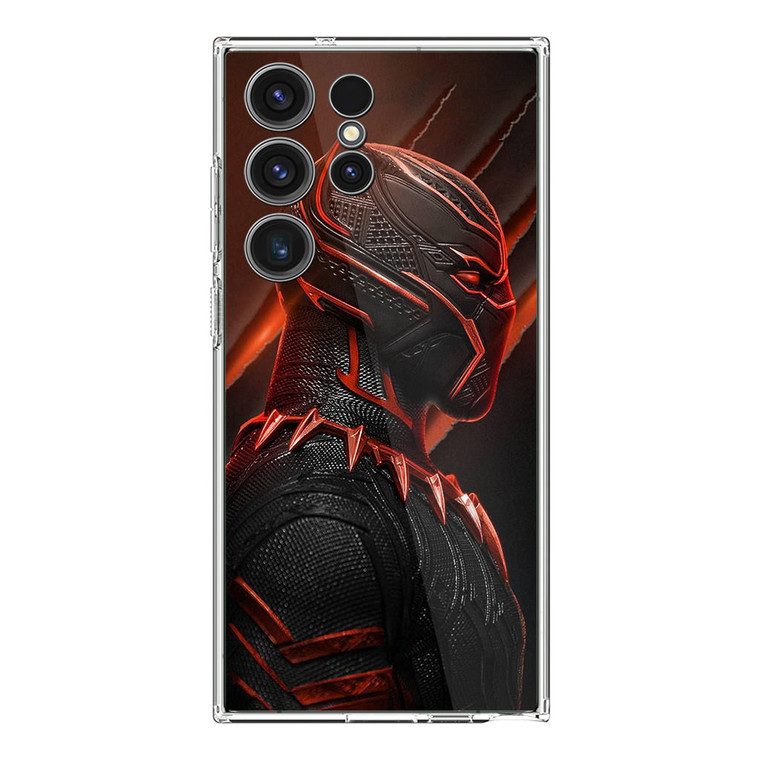 Black Panther Red Mask Poster Samsung Galaxy S23 Ultra Case