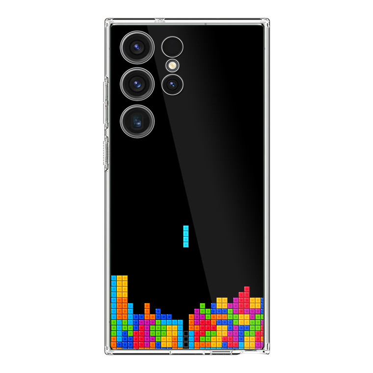Classic Video Game Tetris Samsung Galaxy S23 Ultra Case