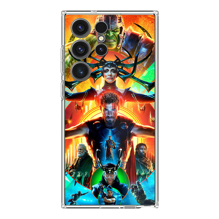 Hulk Hela Thor In Thor Ragnarok Samsung Galaxy S23 Ultra Case
