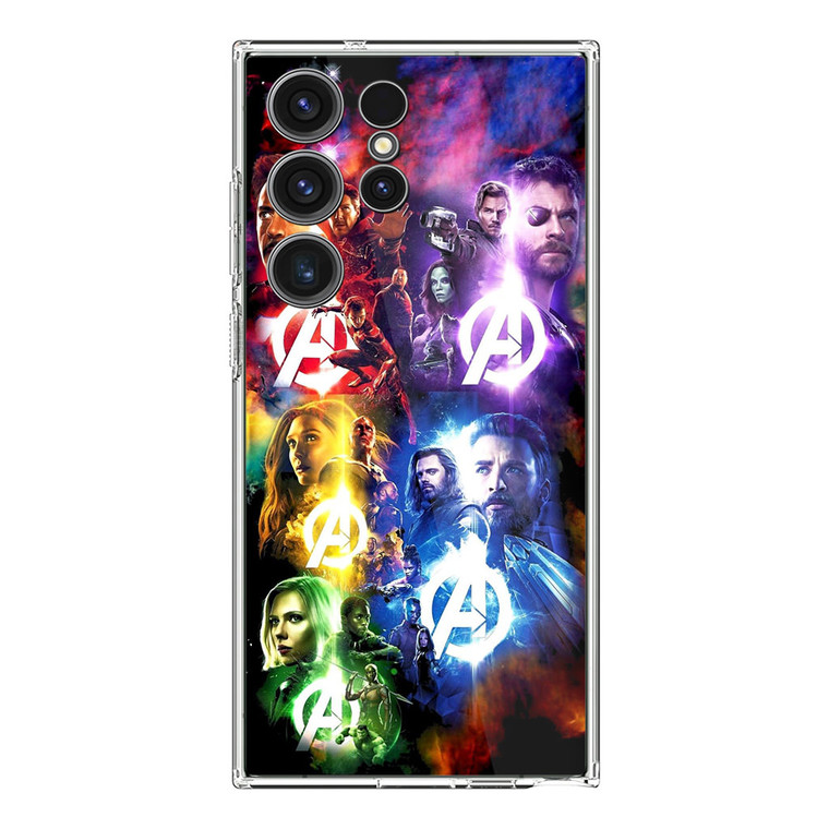 Avengers Infinity War Heroes Samsung Galaxy S23 Ultra Case