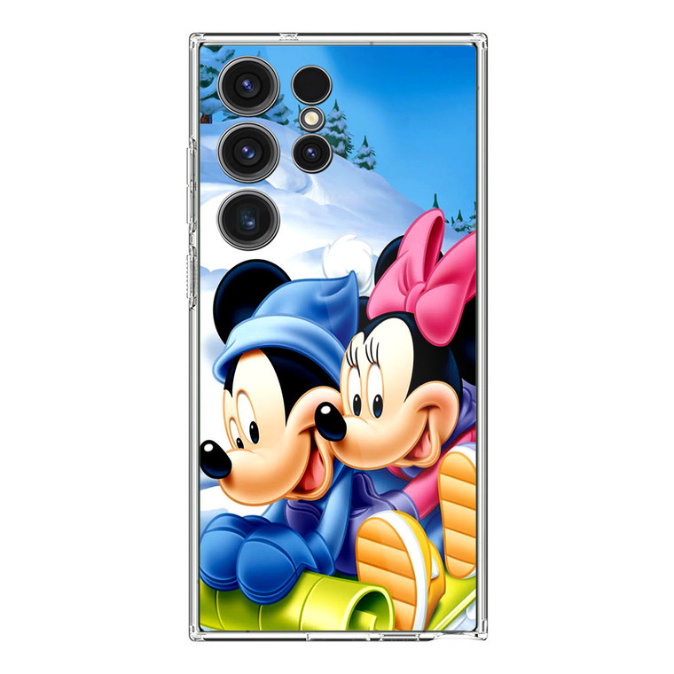Mickey Mouse and Minnie Mouse Samsung Galaxy S23 Ultra Case