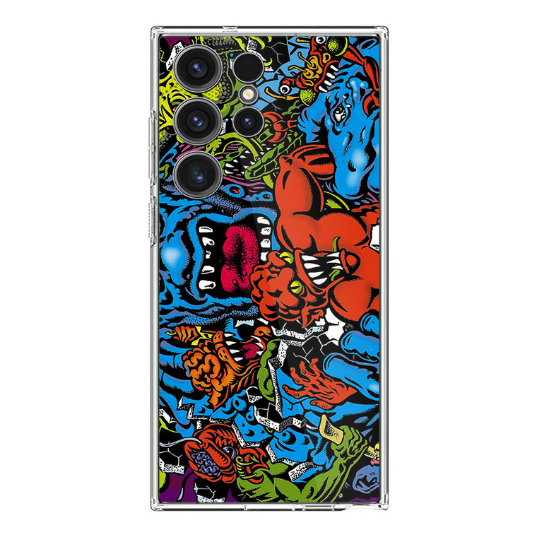 Santa Cruz Skateboard Art Samsung Galaxy S23 Ultra Case