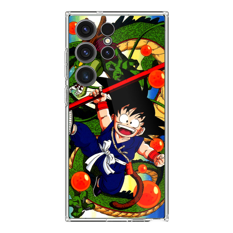 Shenlong and Goku Dragon Ball Z Samsung Galaxy S23 Ultra Case