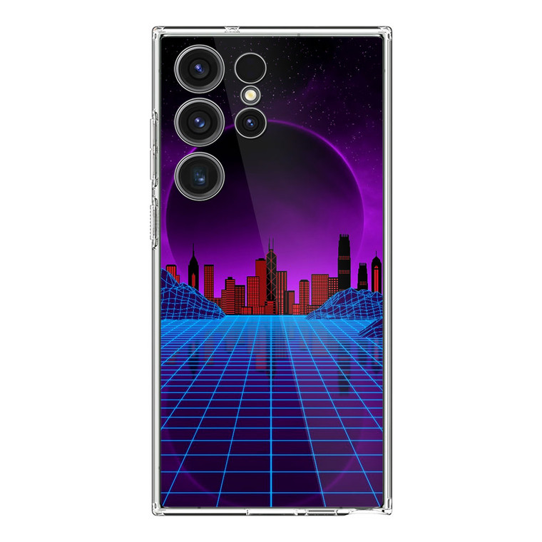 New Synthwave Samsung Galaxy S23 Ultra Case