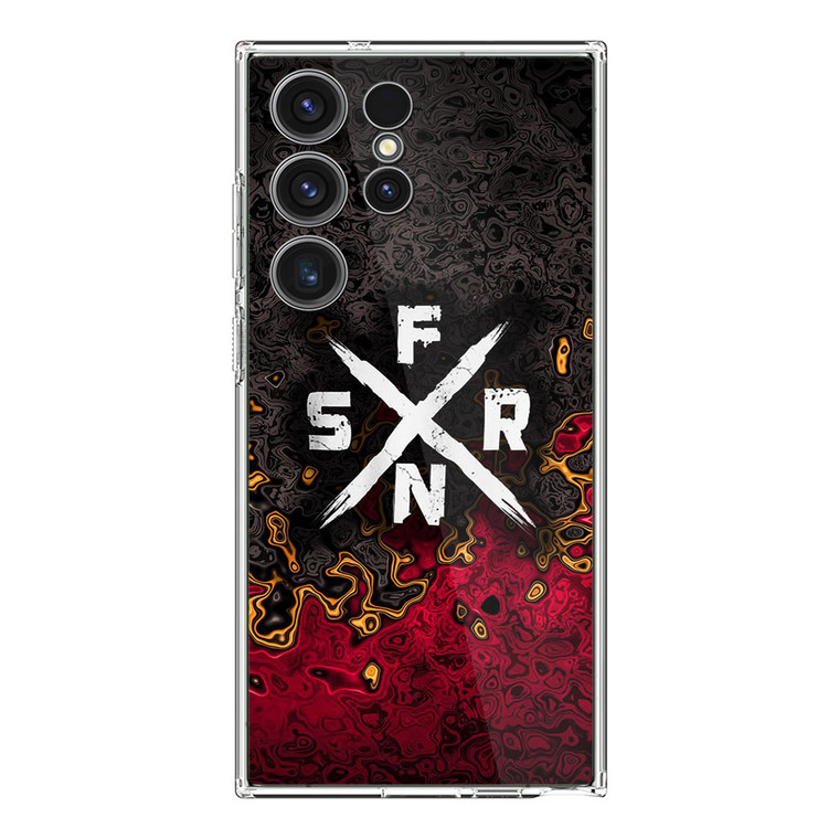 WWE Seth Rollins SFNR Logo Samsung Galaxy S23 Ultra Case