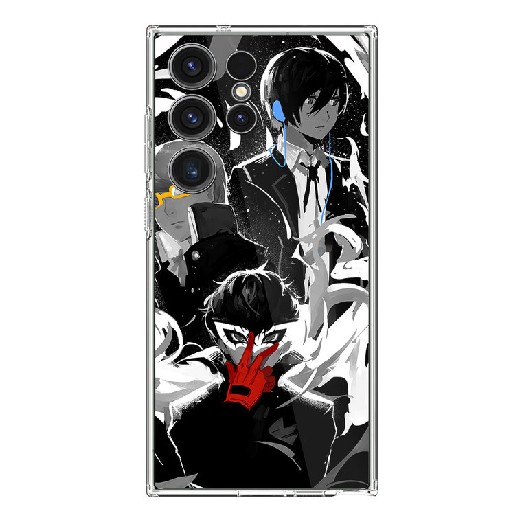 Persona 5 - Protagonist and Arsène Samsung Galaxy S23 Ultra Case