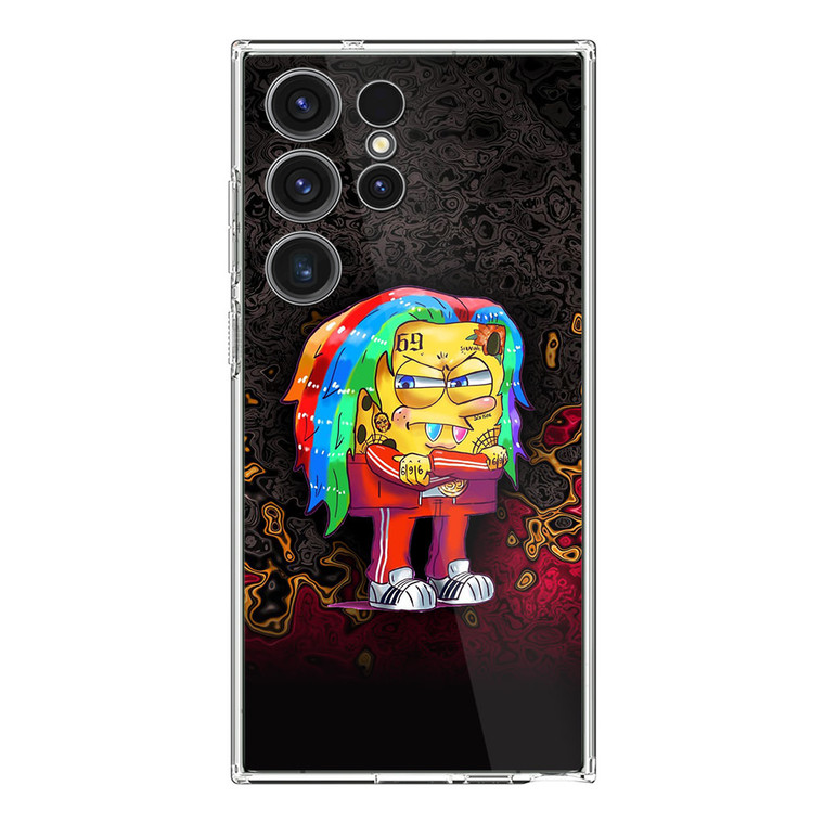 Spongebob Hypebeast 69 Mode Samsung Galaxy S23 Ultra Case