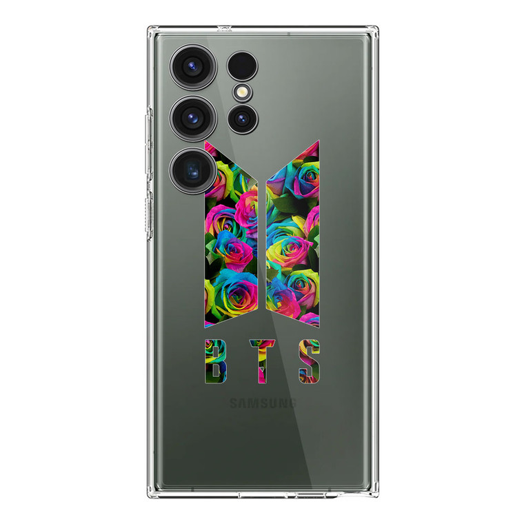 BTS Flower Samsung Galaxy S23 Ultra Case