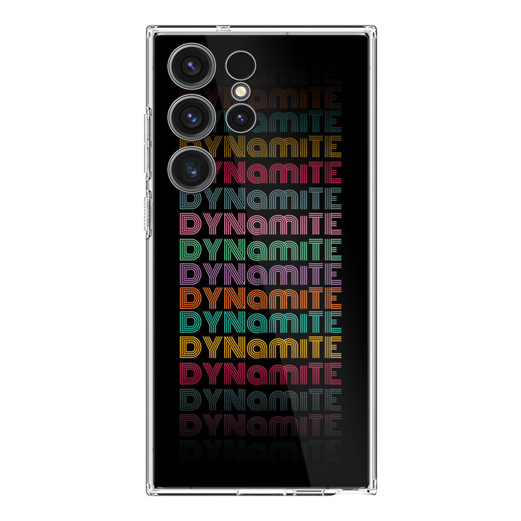 BTS Dynamite Samsung Galaxy S23 Ultra Case