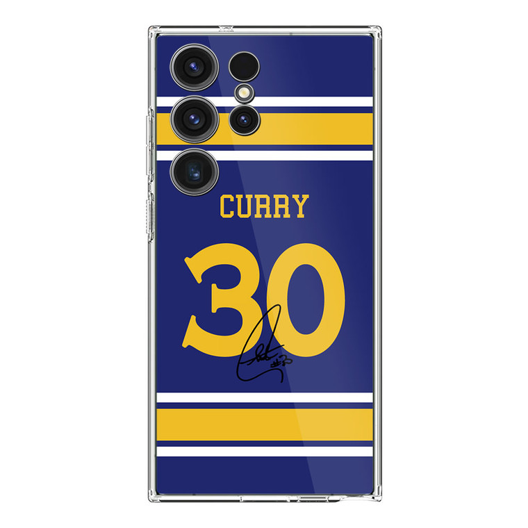 Warriors Stephen Curry Jersey Samsung Galaxy S23 Ultra Case