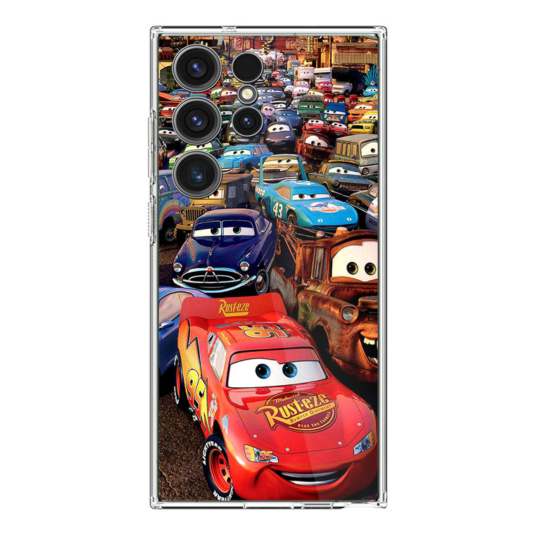 Lightning McQueen Disney Cars Samsung Galaxy S23 Ultra Case