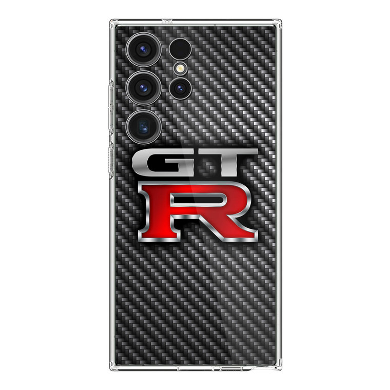 Nissan GTR Carbon Logo Samsung Galaxy S23 Ultra Case