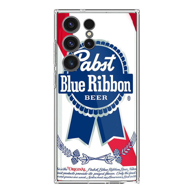 Pabst Blue Ribbon Beer Samsung Galaxy S23 Ultra Case