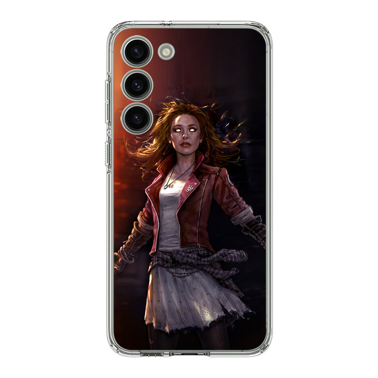 Scarlett Witch Scary Art Samsung Galaxy S23 Plus Case