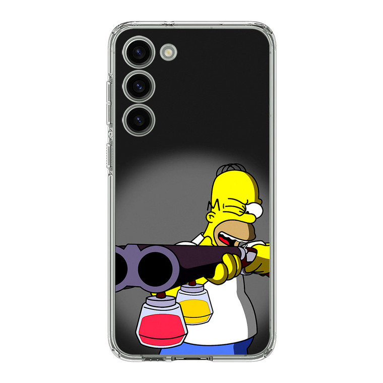 The Simpsons Homer Samsung Galaxy S23 Plus Case