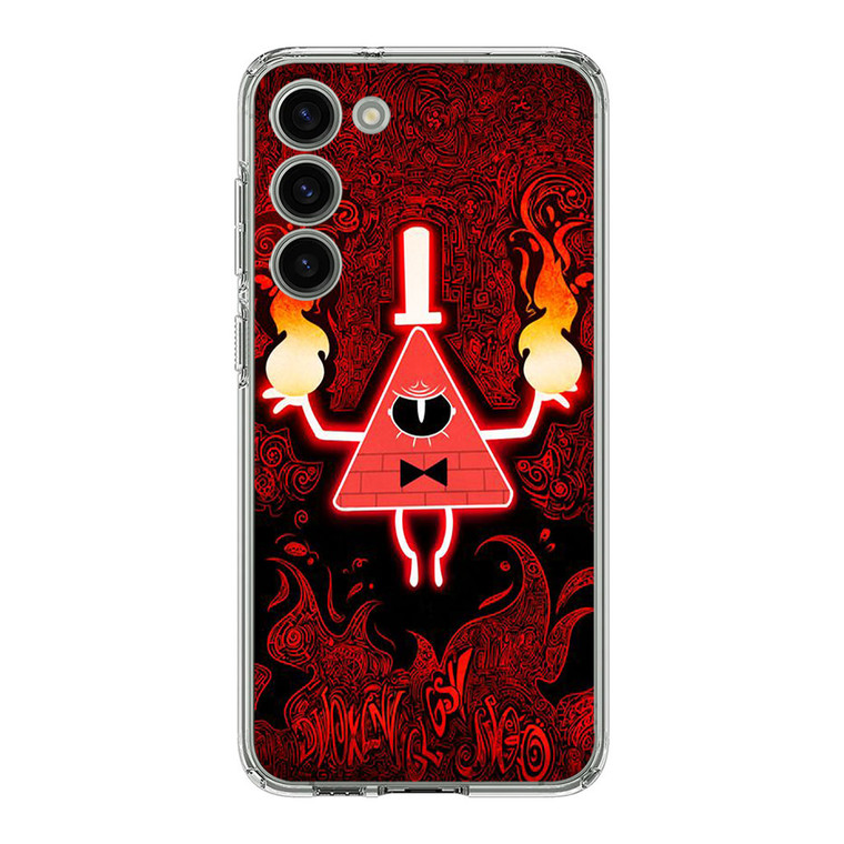 Gravity Falls Bill Cipher Angry Samsung Galaxy S23 Plus Case