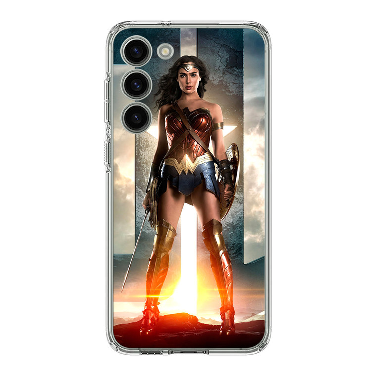 Justice League Unite Wonder Woman Samsung Galaxy S23 Plus Case