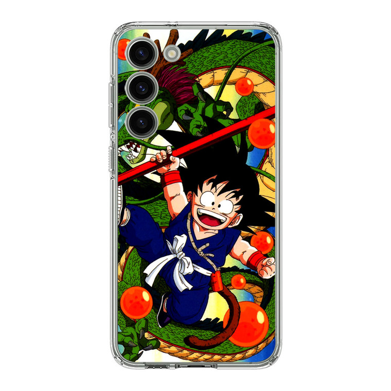 Shenlong and Goku Dragon Ball Z Samsung Galaxy S23 Plus Case