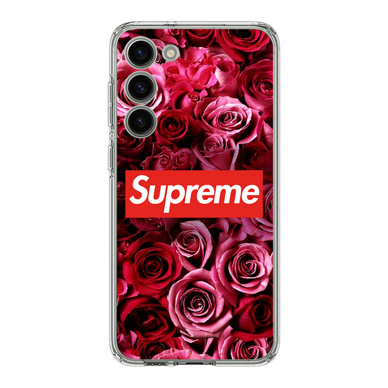Supreme In Roses Samsung Galaxy S23 Plus Case