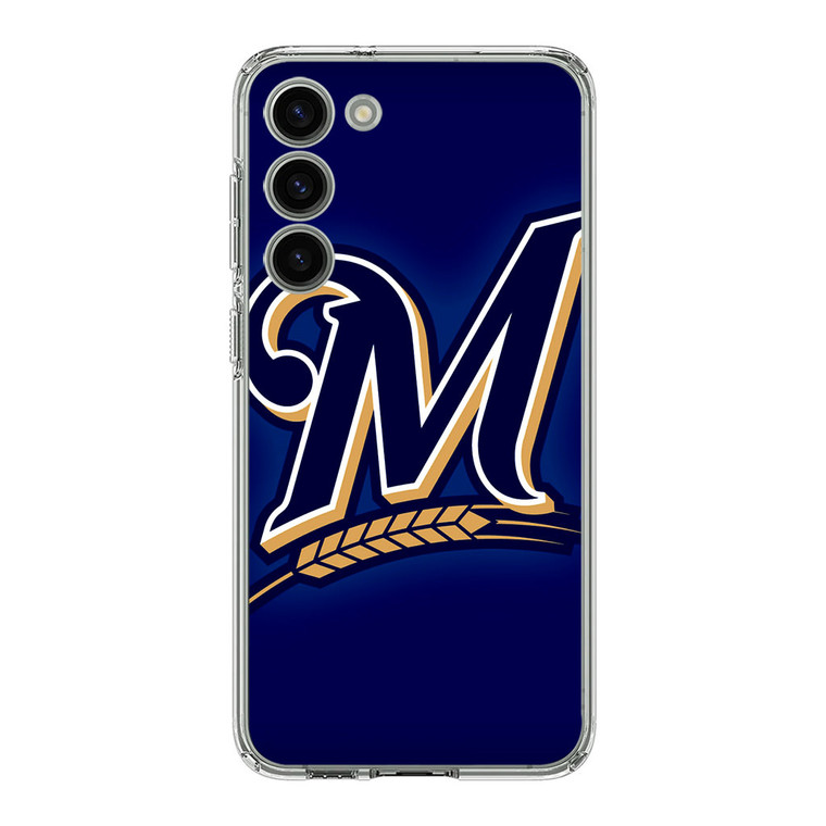 Milwaukee Brewers Baseball Team Logo Samsung Galaxy S23 Plus Case