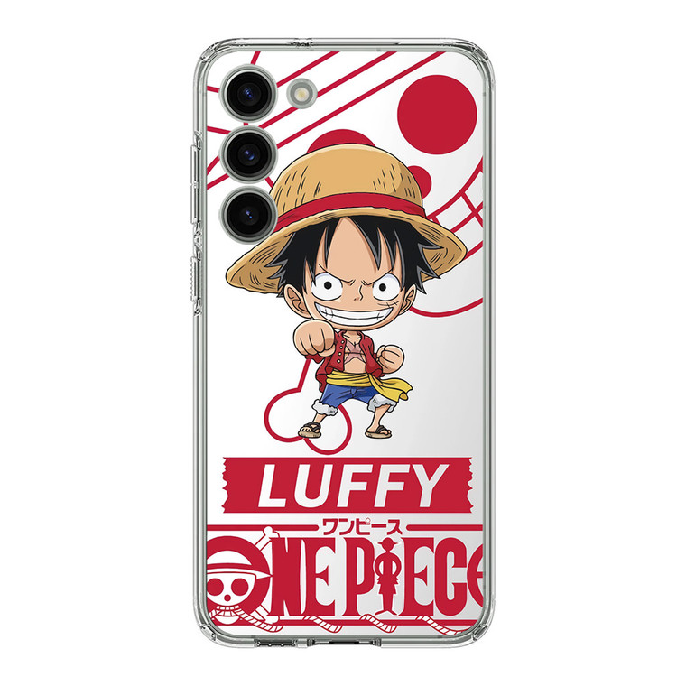 Chibi Luffy Samsung Galaxy S23 Plus Case