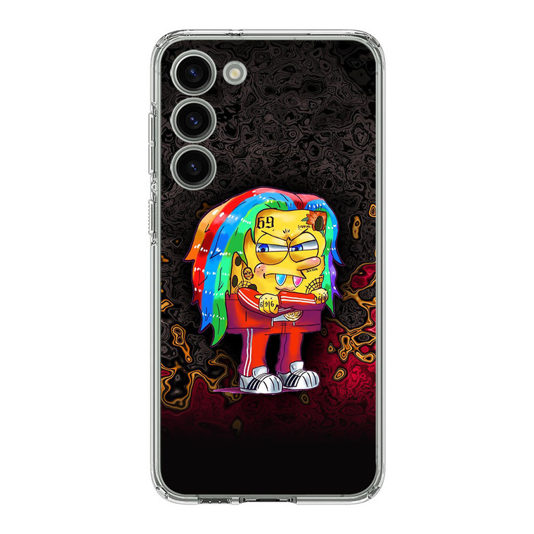 Spongebob Hypebeast 69 Mode Samsung Galaxy S23 Plus Case