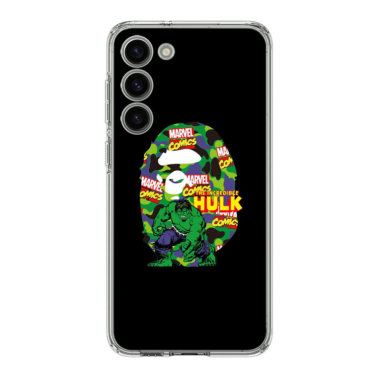 Marvel X Bape Hulk Samsung Galaxy S23 Plus Case