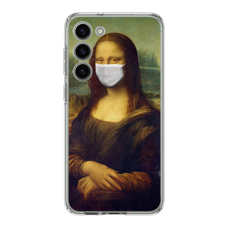 Monalisa Wear Mask Samsung Galaxy S23 Plus Case