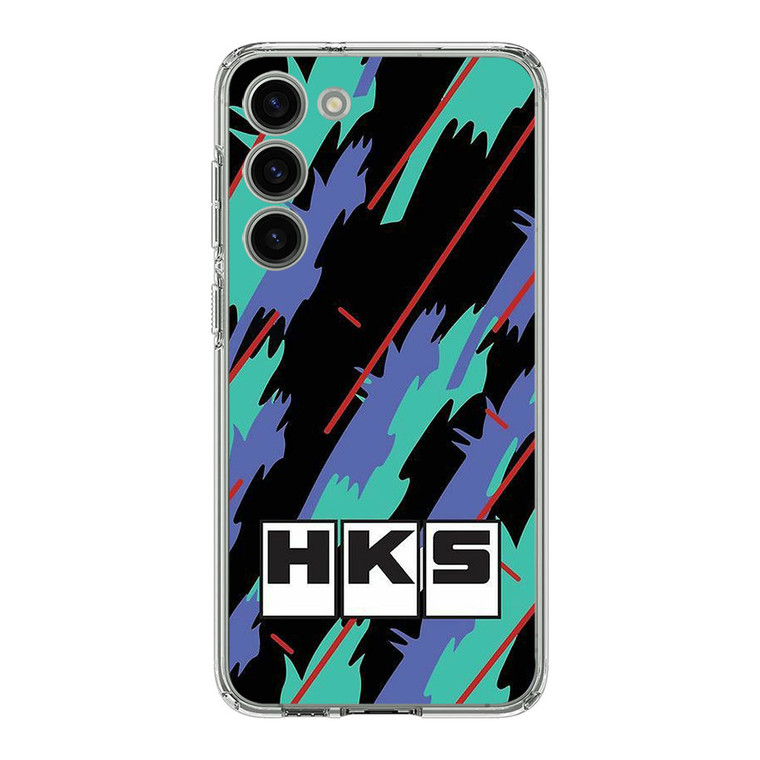 HKS Retro Pattern Samsung Galaxy S23 Plus Case