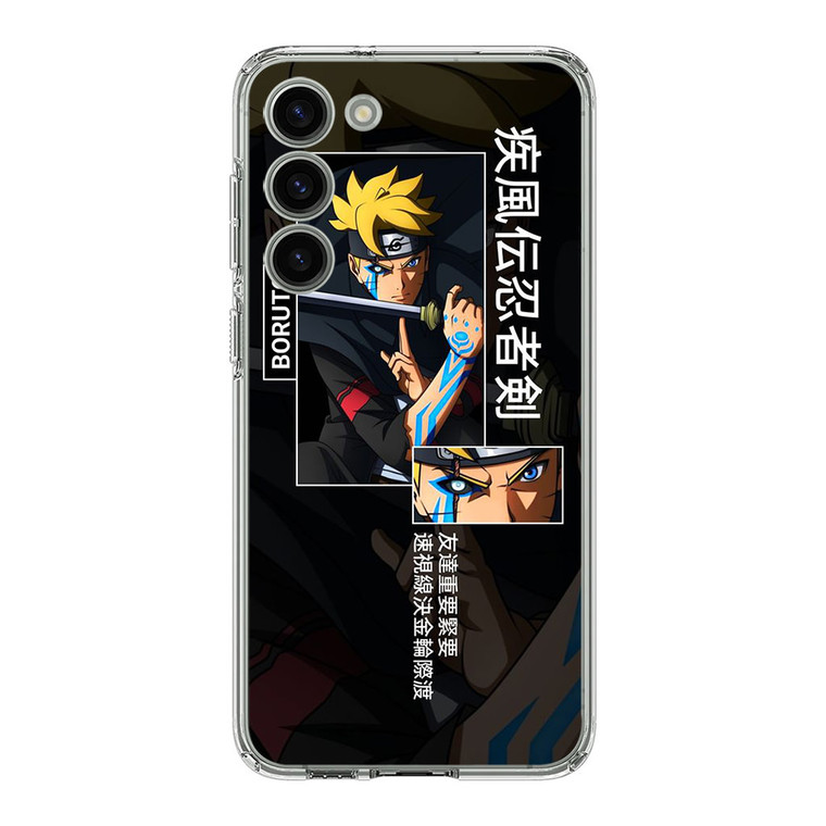 Boruto Uzumaki Anime Samsung Galaxy S23 Plus Case