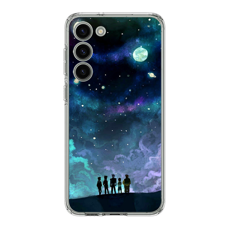 Voltron in Space Nebula Samsung Galaxy S23 Plus Case