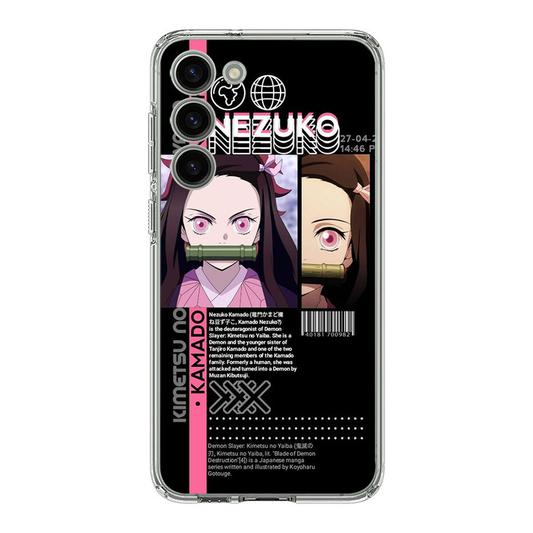 Nezuko Kamado Kimetsu no Yaiba Samsung Galaxy S23 Plus Case