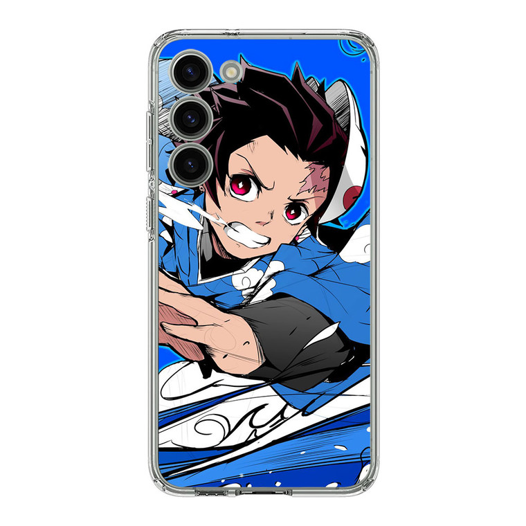 Tanjiro Kamado Water Moves Samsung Galaxy S23 Plus Case