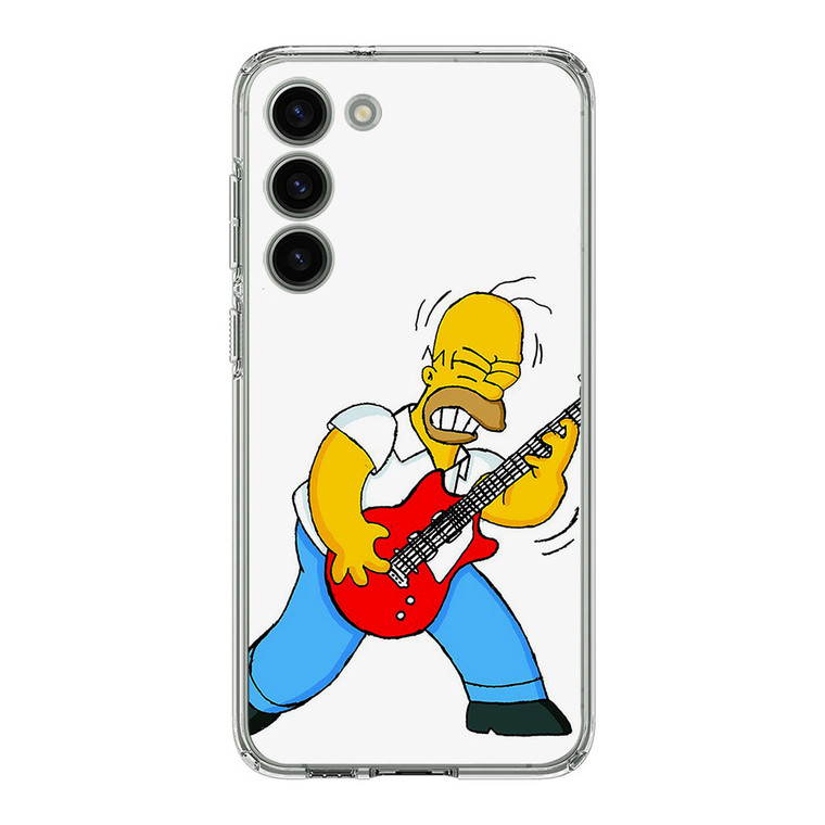 Homer Simpson Guitar Samsung Galaxy S23 Case