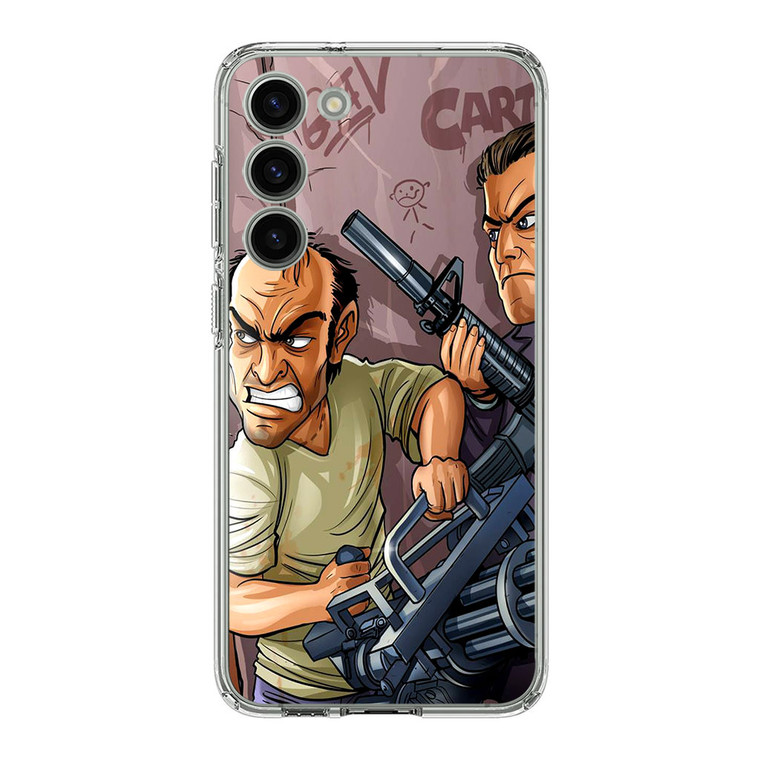 Gta V Game Art Samsung Galaxy S23 Case