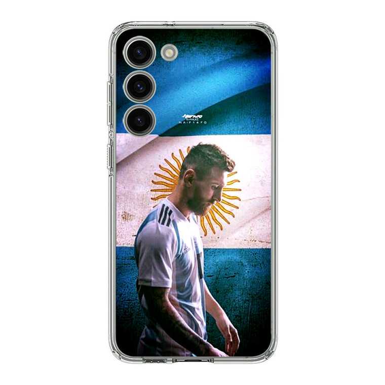 Lionel Messi Argentina Team Samsung Galaxy S23 Case