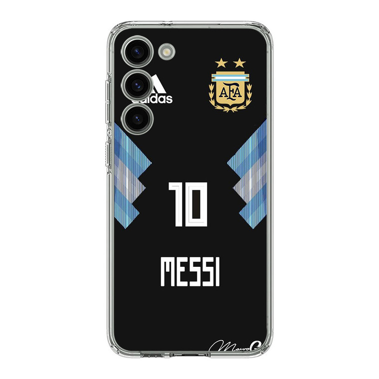 Lionel Messi Argentina Jersey Samsung Galaxy S23 Case